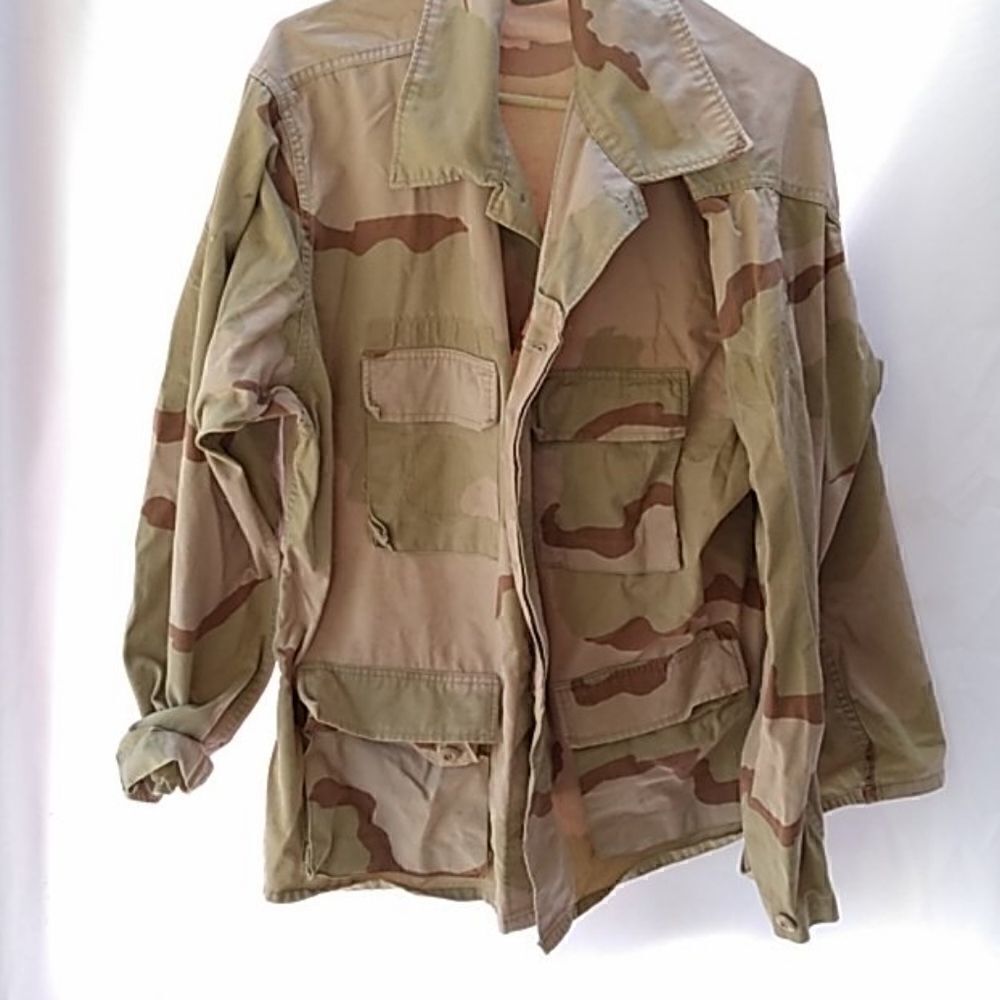 Authentic military desert camo shirt